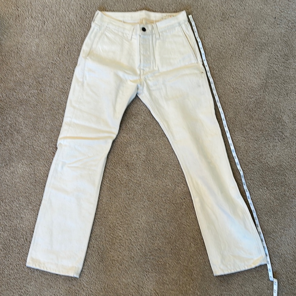 Imogene & Willie Oscar Pants - Selvedge Ecru